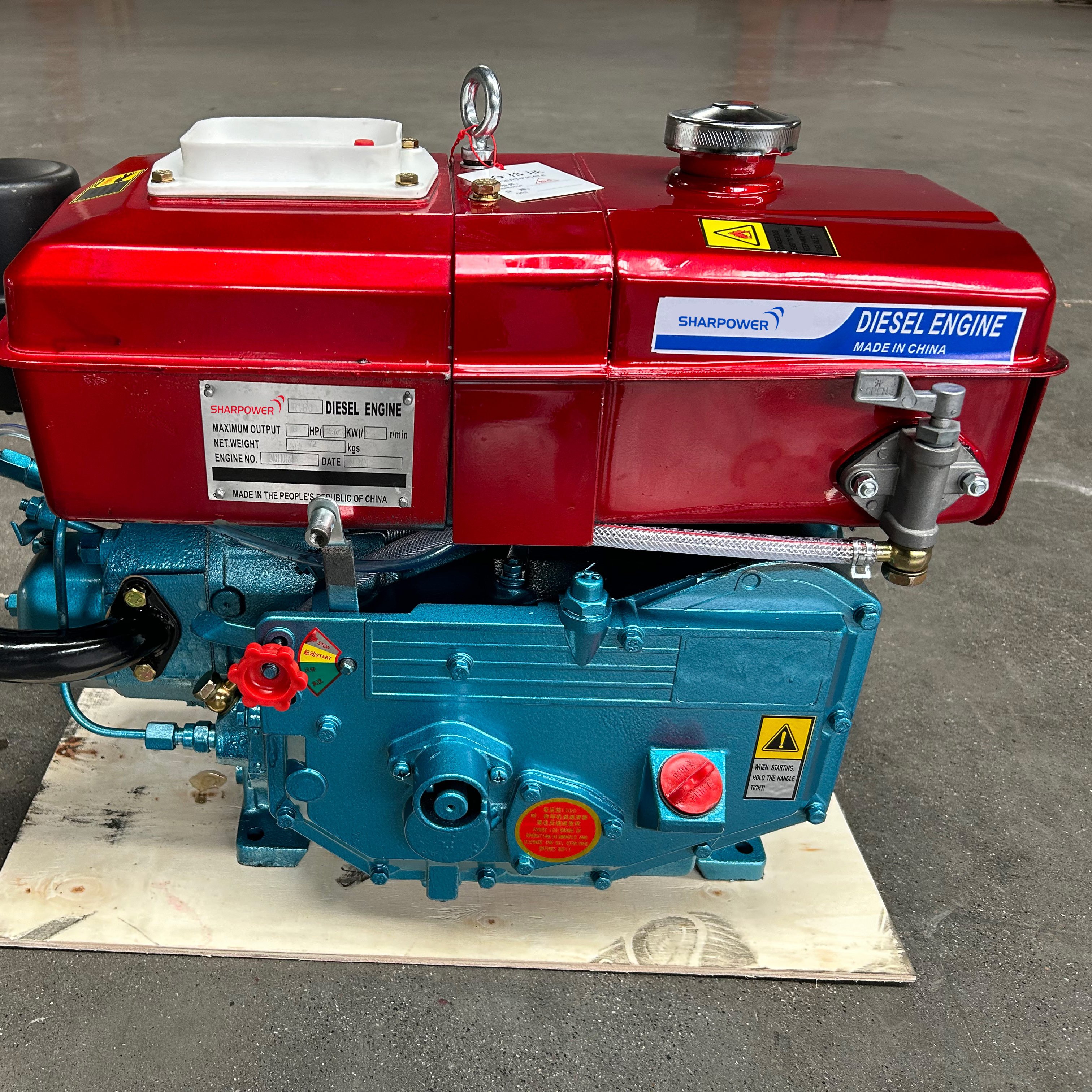 SHARPOWER Factory Price 7HP 8HP R180 R180A diesel Engine for Sale